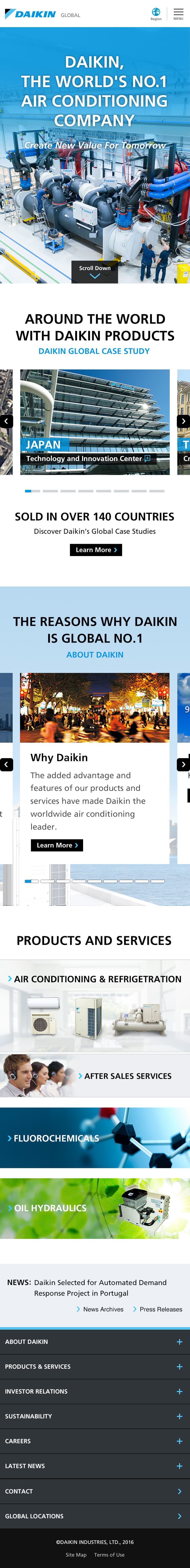 グローバルサイトトップページ（SP）